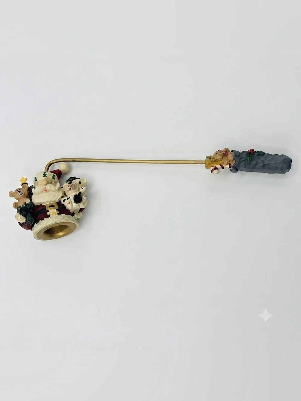 Vintage Santa Candle Snuffers, Set of 2 — Boston Warehouse Style
